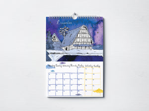 Wall Calendar A3 - Japan Edition
